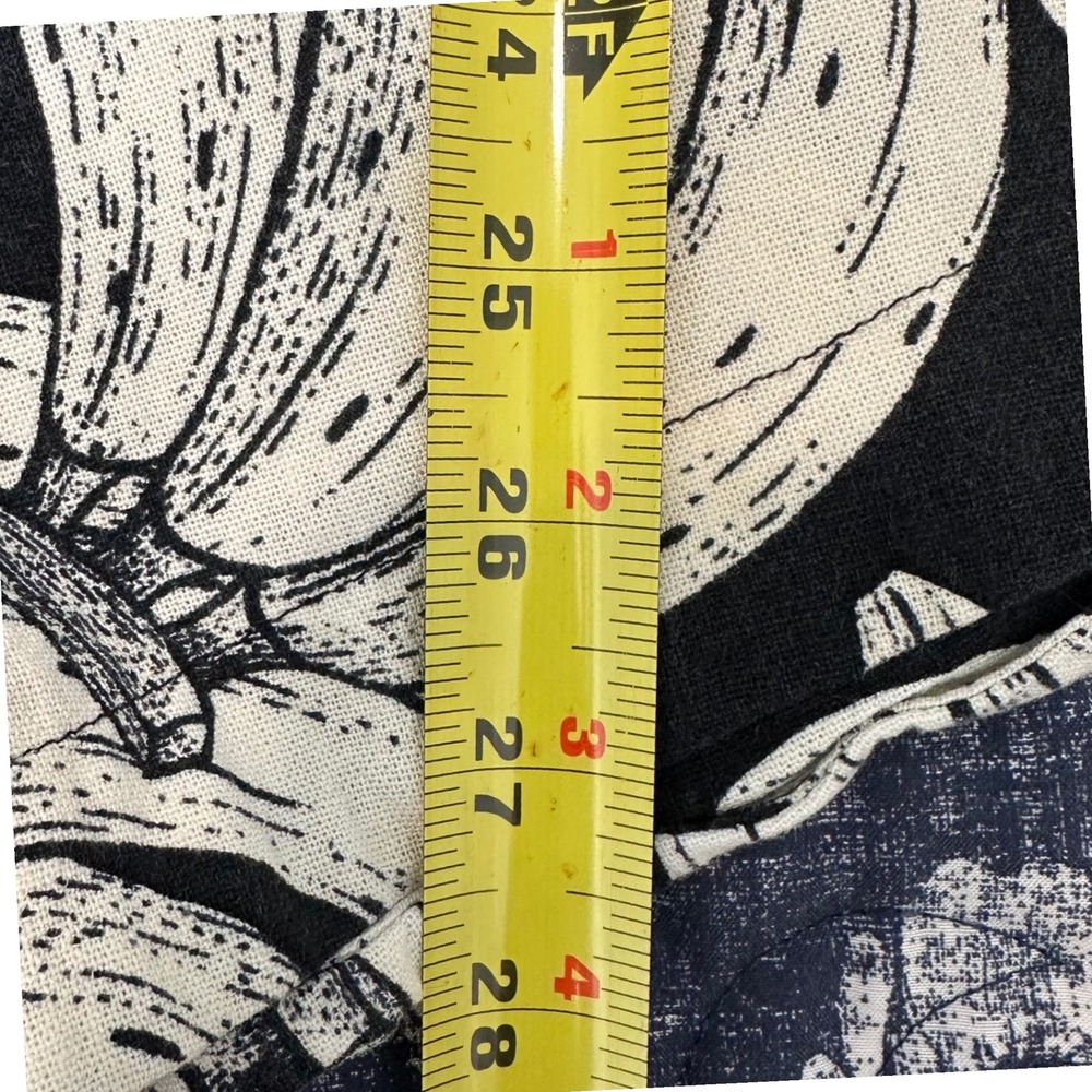 Farm Rio Banana Print Romper Women's Short Sleeve Tropical Casual Small‎ Rare - Picture 5 of 7